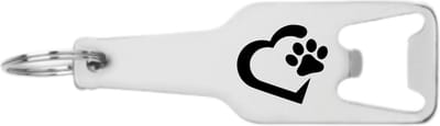 Akyol - hondenpoot flesopener - Honden - honden liefhebbers - hond sleutelhanger - dieren - huisdier cadeau - honden - dogs keychain - hondenaccessoires - hondenspeelgoed - 105 x 25mm