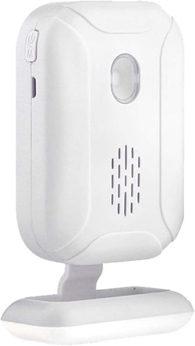 Deurbel Alarm - Welkom Sensor - Beveiliging Huis - Draadloze Infrarood - 800 Meter Bereik - Wit