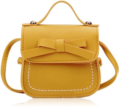 Dailygoods- Schoudertas Dames - Crossbodytas met Strik - Kindertas - Handtas voor Feestjes - Verstelbare Schouderband - PU Materiaal