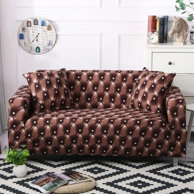 Elastische bankovertrekset voor woonkamer bankhanddoek Antislip bankhoezen voor huisdieren stretch bankhoes 1-seater 90-140cm