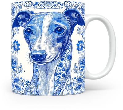 Mok Greyhound Beker voor koffie of tas voor thee, cadeau voor dierenliefhebbers, moeder, vader, collega, vriend, vriendin, kantoor, opa, oma, hond, kerst, sinterklaas, verjaardag