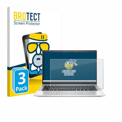 BROTECT - Screenprotector voor HP ProBook 635 Aero G8 - Folie Beschermfolie Beschermglas matte 3 Stuks