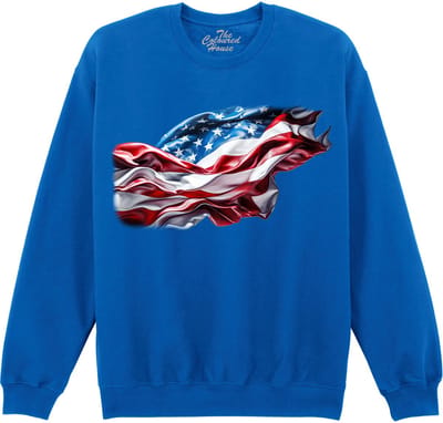 American Flag The Coloured House Sweater S