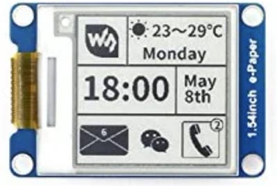 OTRONIC® 1.54inch E-Ink Display SPI
