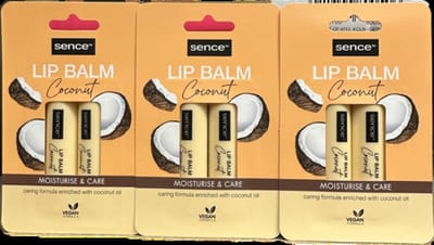 6 x Sence Lippenbalsem Coconut