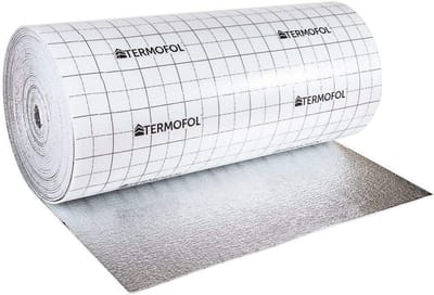 Reflecterende schuimisolatie voor thermische en geluidsabsorptie - 3 mm of 5 mm dik, 100 cm breed