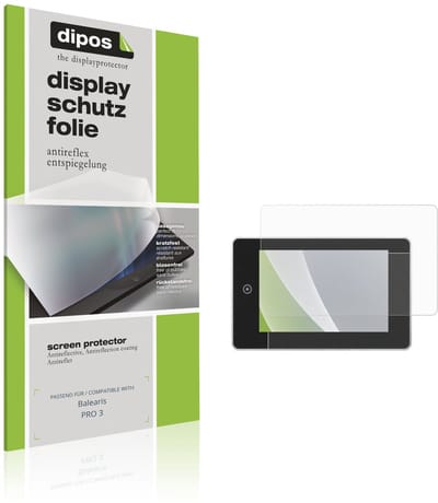 dipos – 2x Matte Beschermfolie geschikt voor Balearis PRO 3 | Krasbestendige & antireflecterende Screenprotector Ultra-Thin