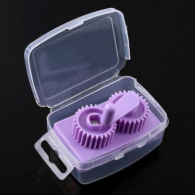 Papier Crimper - Rimpel Tool - Papier Knutselen - Creëert Rimpelingen - 1-10 mm Strook - Paars