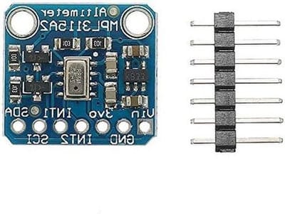 Temperatuur en Druk Sensor - Hoogte Module IIC - Data Meten - Intelligent I2C Interface - 32 Samples Buffer - Groen