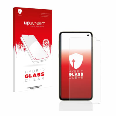 upscreen - Screenprotector voor Samsung Galaxy S10e - Folie Beschermfolie Beschermglas transparant