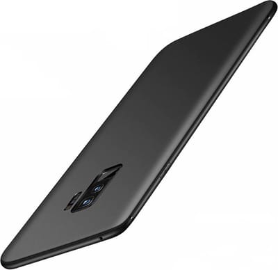 Geschikt voor Ultradunne TPU Case | Samsung Galaxy S9 | Zwart | Mat Finish Cover | Luxe Siliconen Hoesje