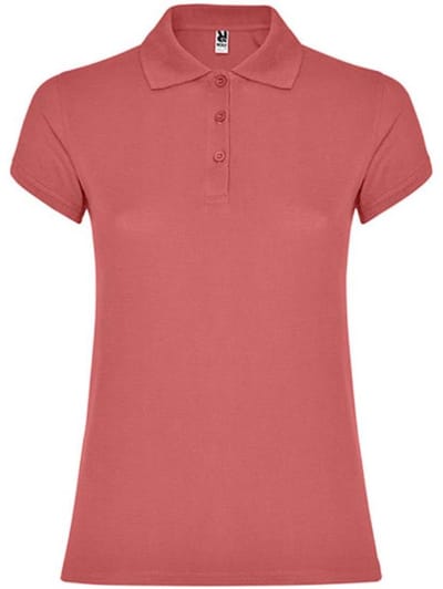 Roly - Star Dames Polo - Chrysanthemum Red 26 maat XXL