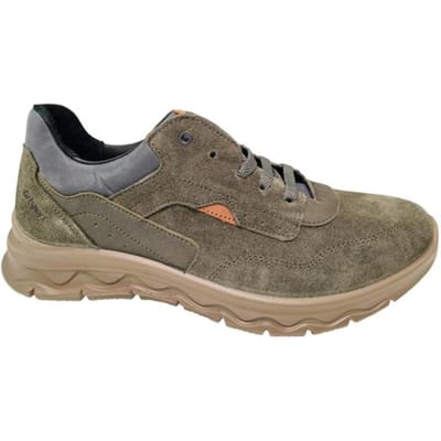 Grisport 44506 Suede Heren Sneakers - Groen - 42