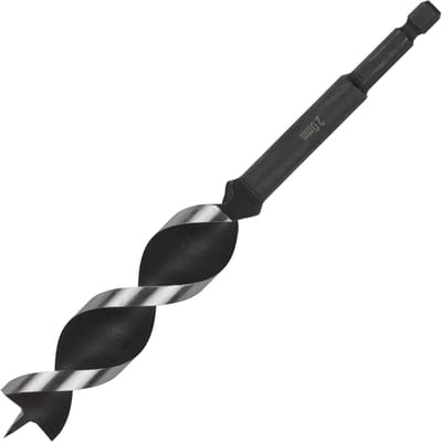 wolfcraft - 18mm Slangenboor voor Houtbalken - 165mm - Zeskantschacht Houtboor - Hex - Boor voor Hout - 7137000
