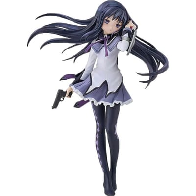 Puella Magi Madoka Magica Homura Akemi PVC Anime Figuur Bureau Decoratieve Ornamenten Loli Verzamelaarskwaliteit Model gray