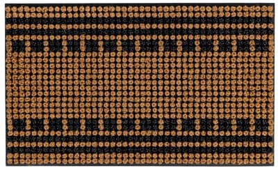 Natuurlijke Deurmat met Decoratief Motief – 45x75 cm