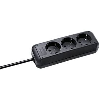Brennenstuhl Stekkerdoos Eco-line 3-voudig Antraciet 1,5 Meter