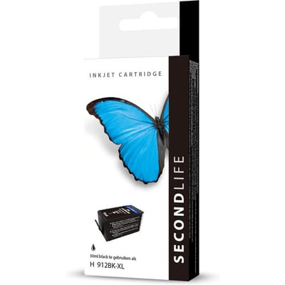 SecondLife - HP 912 XL Black