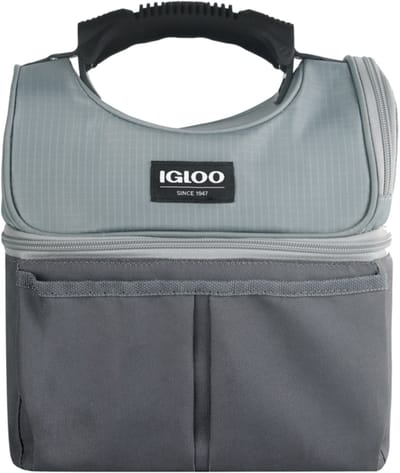 Igloo - Gripper 22 Koeltas – Castle Rock (Grijs) - koeltas voor onderweg, lunch, picknick