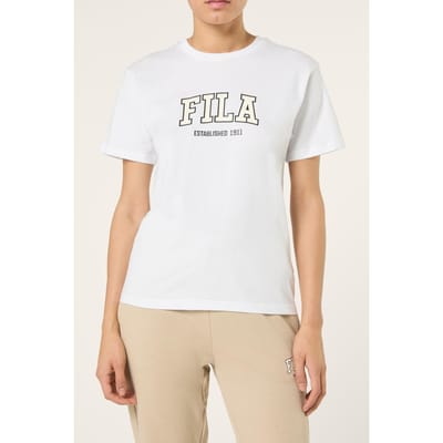 FILA Rifredi Regular Graphic T-shirt Bright White Taglia: XS | Maglie Sportivi Outlet | Donna | Bianco