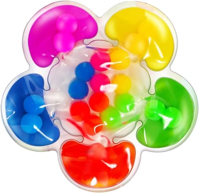 Sensorisch Speelgoed - Educatief Spel - Ontwikkeling Motoriek - Kleurherkenning - 14 cm - Multicolor