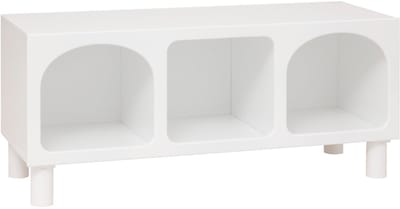 Atmosphera Kids Tara Opbergmeubel - 90x32x40cm - Kinderkamer - Wit