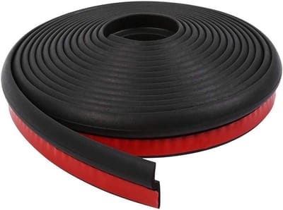Afdichtingen voor autodeur - 4 meter lang - Z-vorm - Universele beschermende rubberen afdichtingstape - Voor auto, raam, deur en motorhoes