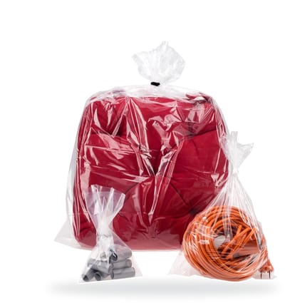 Inpakr Plastic Zakken PE Transparant - 18 x 4 x 60 cm - 20 micron - 500 stuks