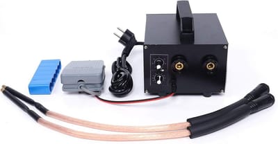Puntlasapparaat - Accu lasapparaat - Accu reparatie - Hoge stroomsterkte - 6700 W - Zilver