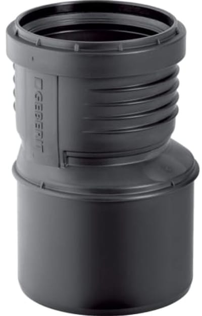 Geberit Silent-PP Reductie excentrisch, DN 100 / 50, dø 110 mm, 390.572.14.1