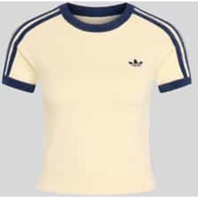 Slim fit t-shirt van viscosemix