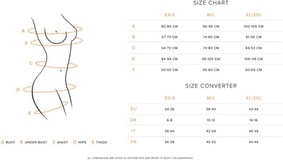 BODY OUVERT B134 NOIR T.U