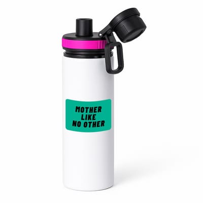 Hacebo® - mother like no other waterfles met draaidop roze - Moeder - geweldige moeder - niemand anders - verjaardag - cadeau - kado - bedankje - geschenk - water fles - 850ML