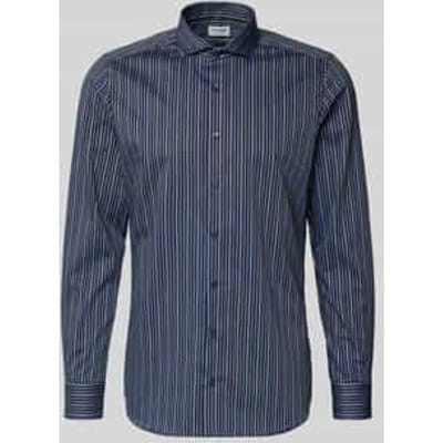 Slim fit zakelijk Hemd met haaikraag