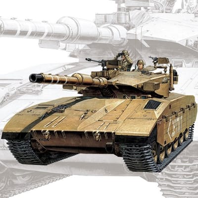 Academy Modelbouwpakket Militaire voertuigen - 13429 Merkava Mk.III - Tank Plastic - 1:72 - Modelbouw
