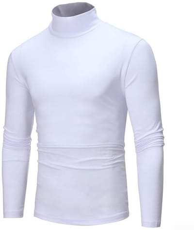 Dailygoody - Stijlvolle coltrui - Slim fit heren trui - Effen kleur