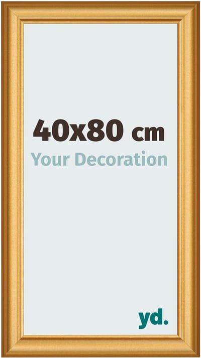 Your Decoration - Fotolijst 40x80 cm - MDF - Goud Mat - Lazio