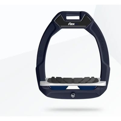 Veiligheids stijgbeugels met hellend grip Bruin/Grijs/Marine Flex-On Safe-On