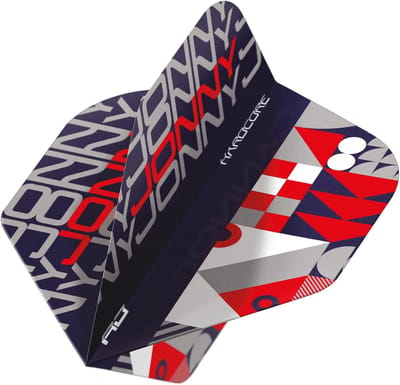 Dart Vleugels - Vliegjes Set - Precisie Darts - Extra Dikke Vluchten - 9 Stuks - Zwart en Rood