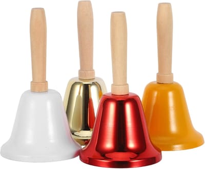 Handbellen - Dinerbel Alarmbel - Aandacht Vragen - Handmatige Bediening - 1160X630X630CM - Multi