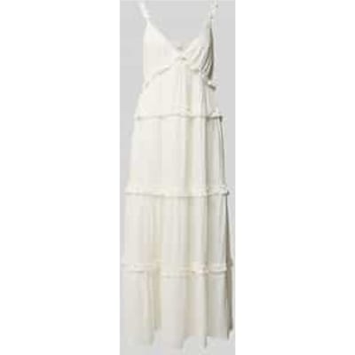 Midi-jurk in laagjeslook, model 'ANINA'