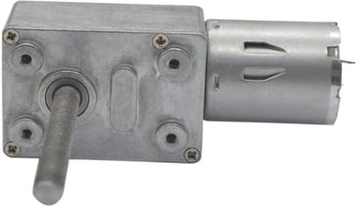 Motor met Tandwielkast - Mini Motor - Automatische Actuator - Zuivere Koperdraad - 50mm Schroefas - Metaal