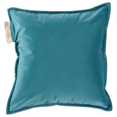 Pleafs® Sierkussen - Plush - Wedgewood - 45x45cm - Inclusief binnenkussen