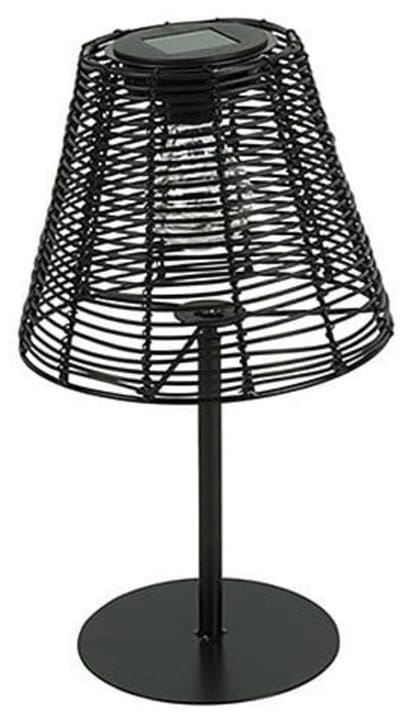 Solar Tafellamp Hira - Zwart - 33 cm