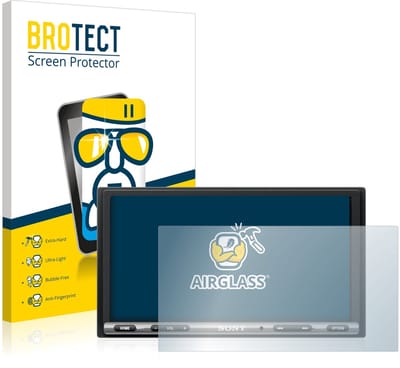 Screenprotector voor Sony XAV-AX3005DB Beschermglas transparant
