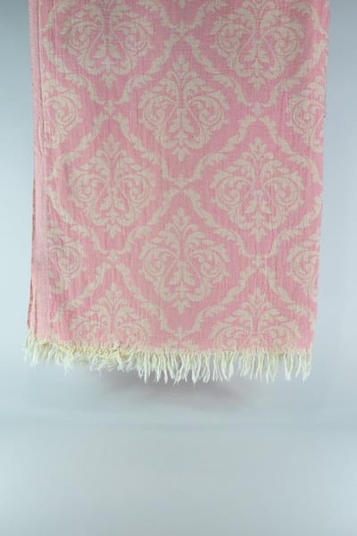 Isinda – Turkse hamamdoek – 100x180 cm – katoen – licht & sneldrogend – roze