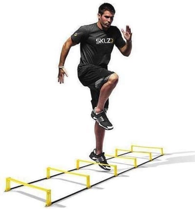 SKLZ Elevation Ladder - 2-in-1 Agility Ladder en Horden - Inclusief Draagtas en Gebruiksaanwijzing