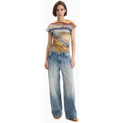Vrouwenblouse Desigual Reikiavik