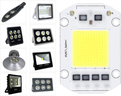 100W 220V Koude Witte LED Chip - Hoogwaardige COB Verlichting voor Binnen en Buiten Gebruik, Energiezuinig en Duurzaam
