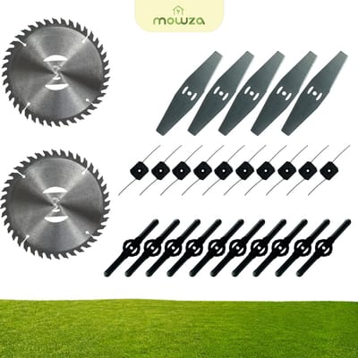 MOWZA® 4-in-1 Kantenmaaier - Grastrimmer – Bosmaaier – Grasmaaier - Accessoires pakket - (27 delig)